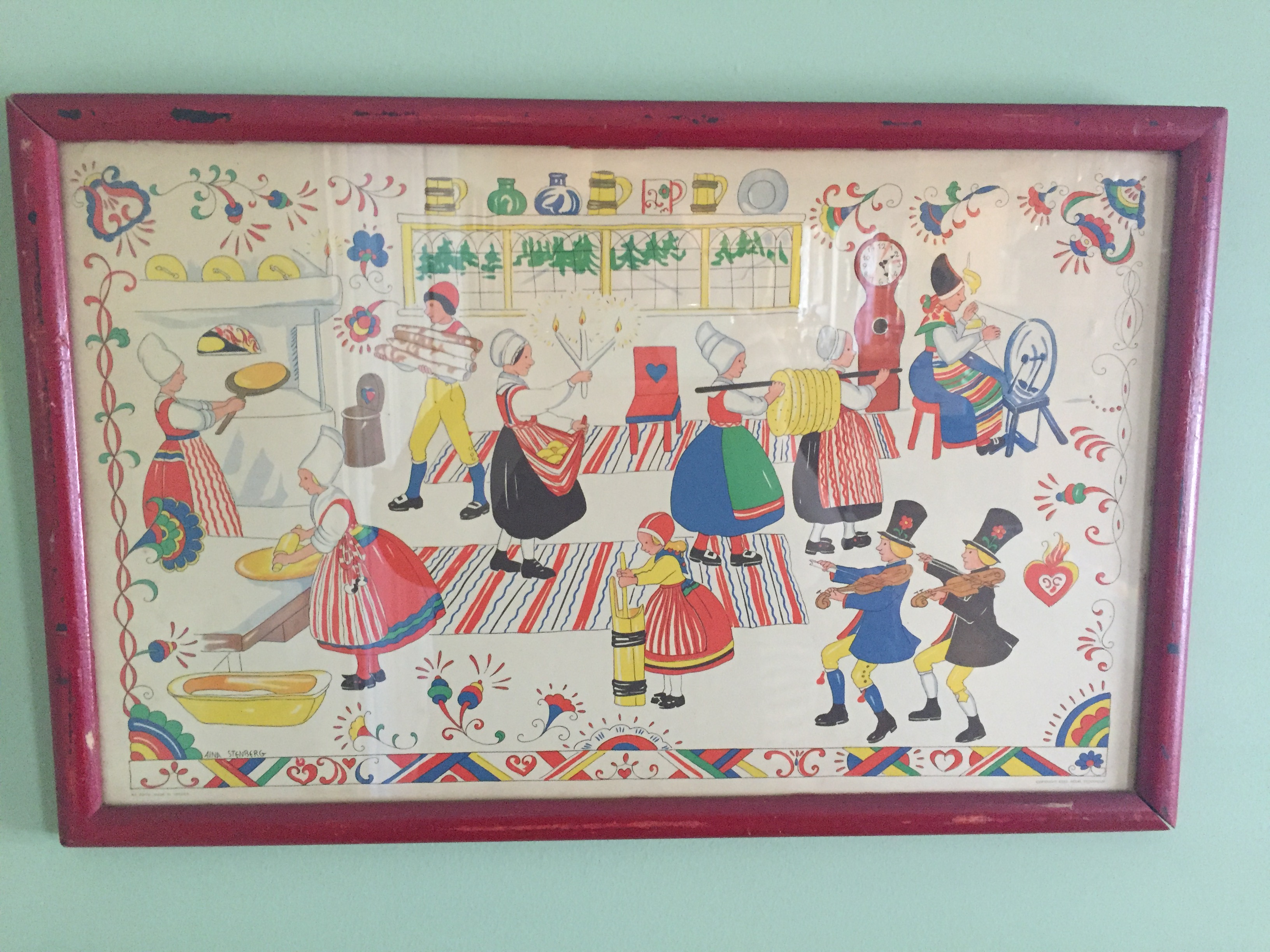 Swedish coloring book pages w