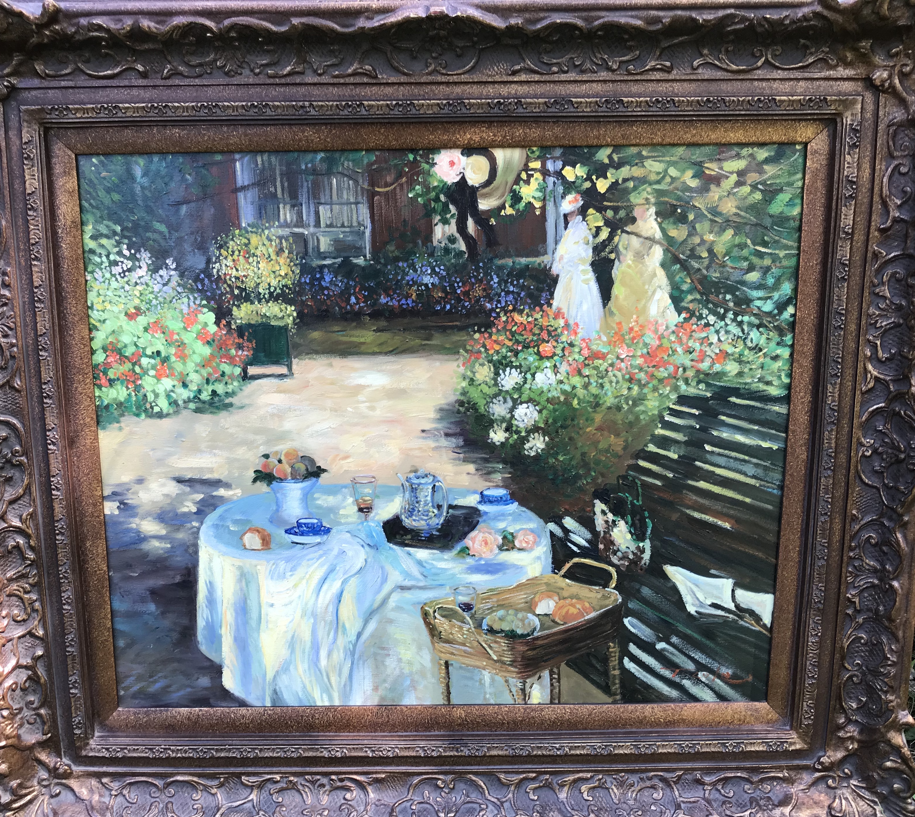 T Cole oil painting