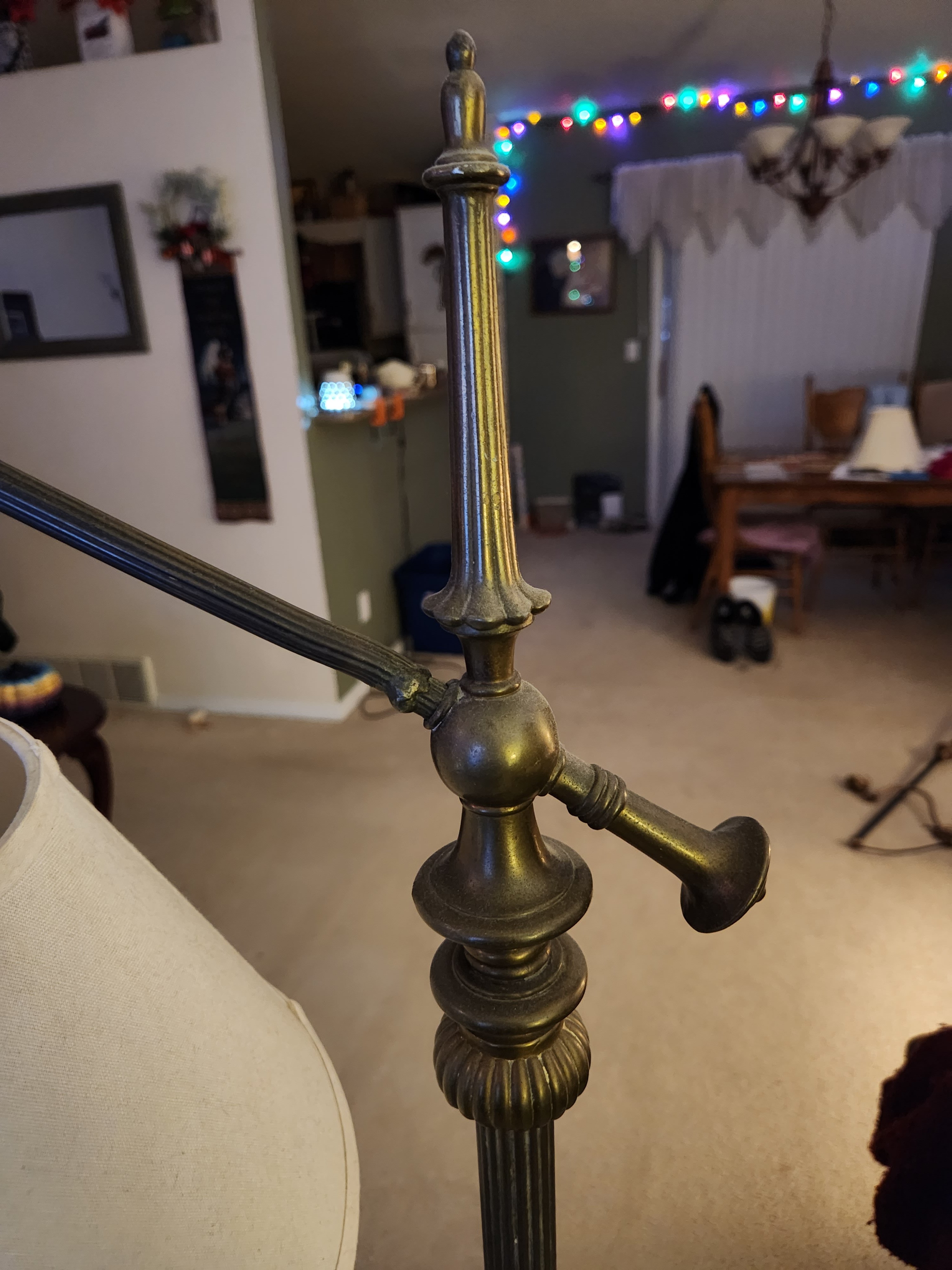 Top of lamp