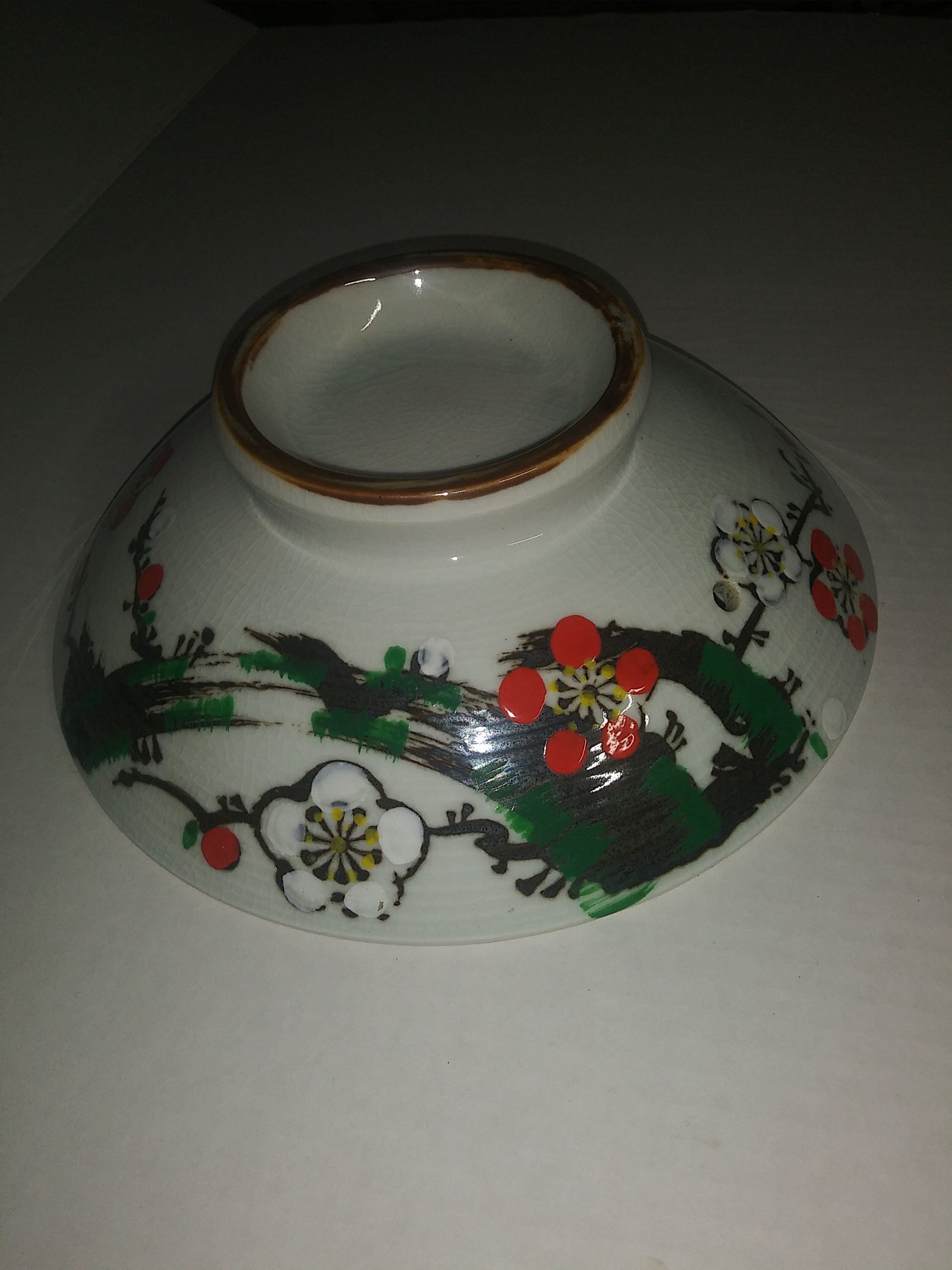 Unknown bowl with drill hole