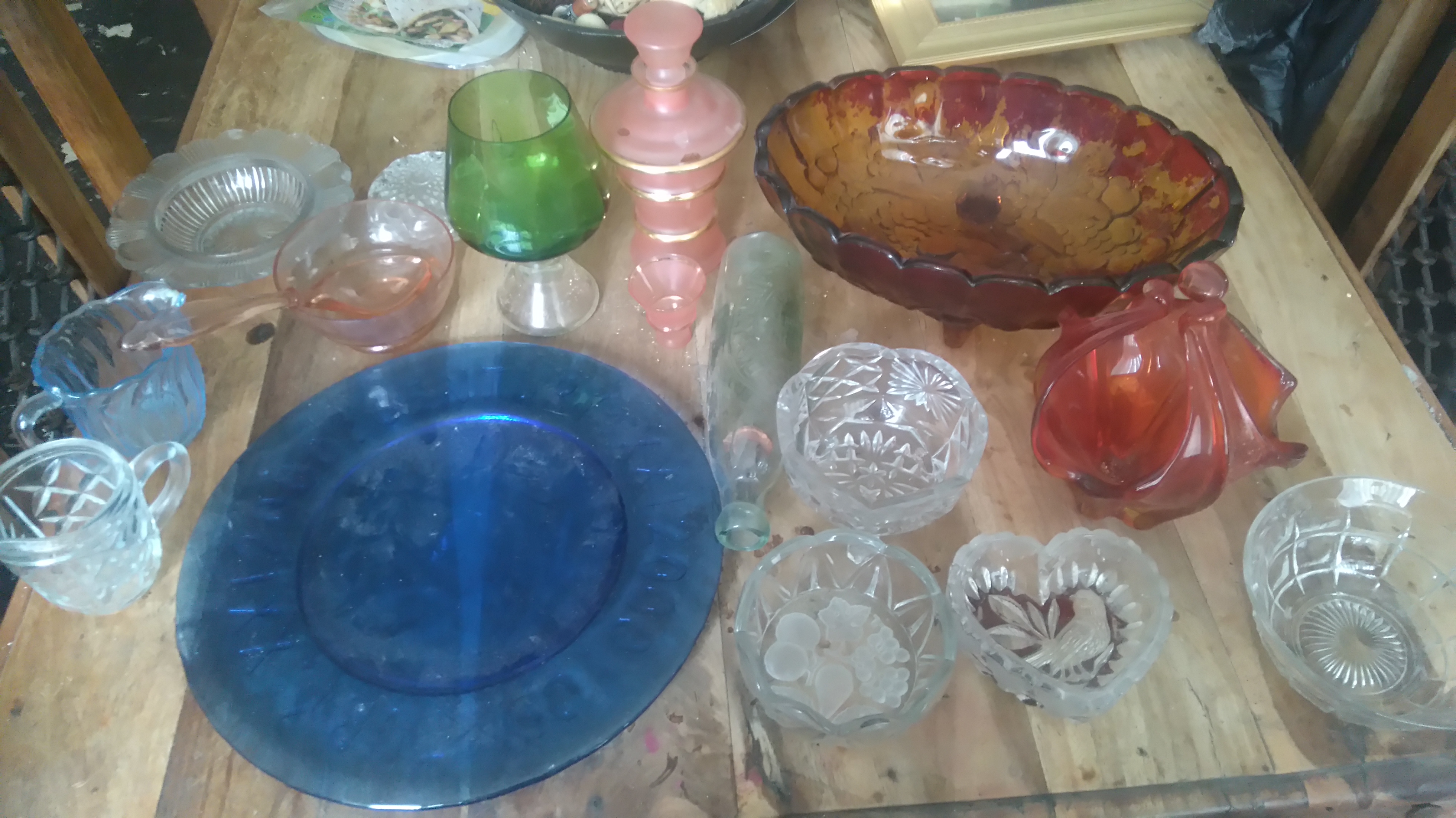 Various glassware