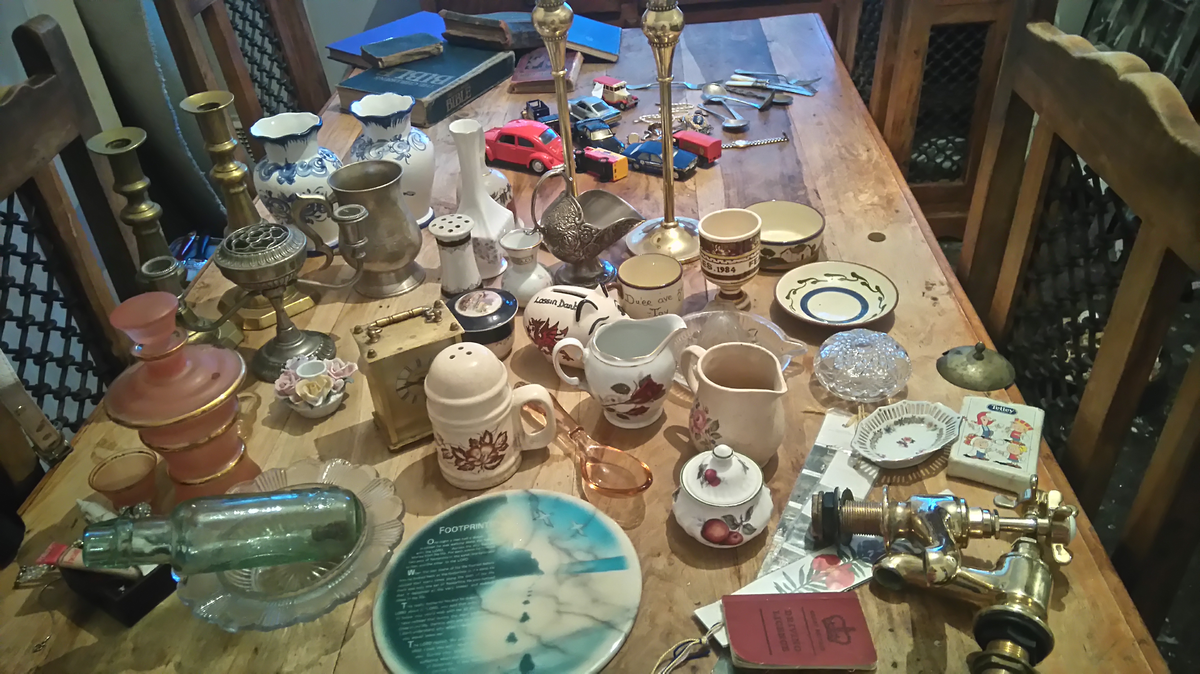 Various pot and china