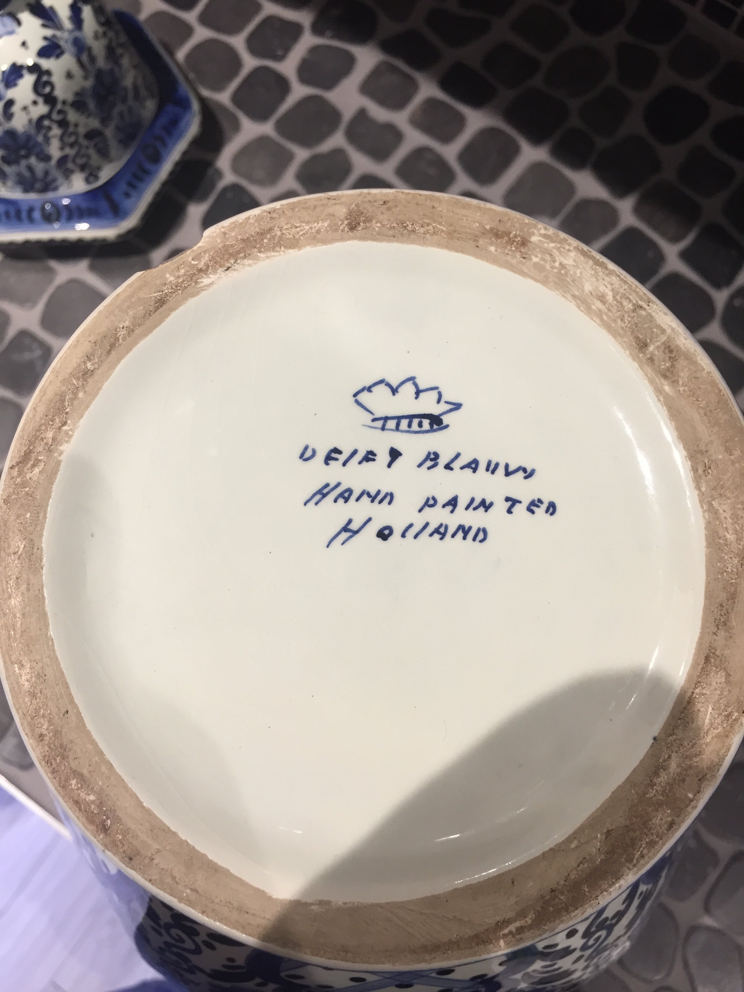 Vase - Blue Delft’s - Handpainted
