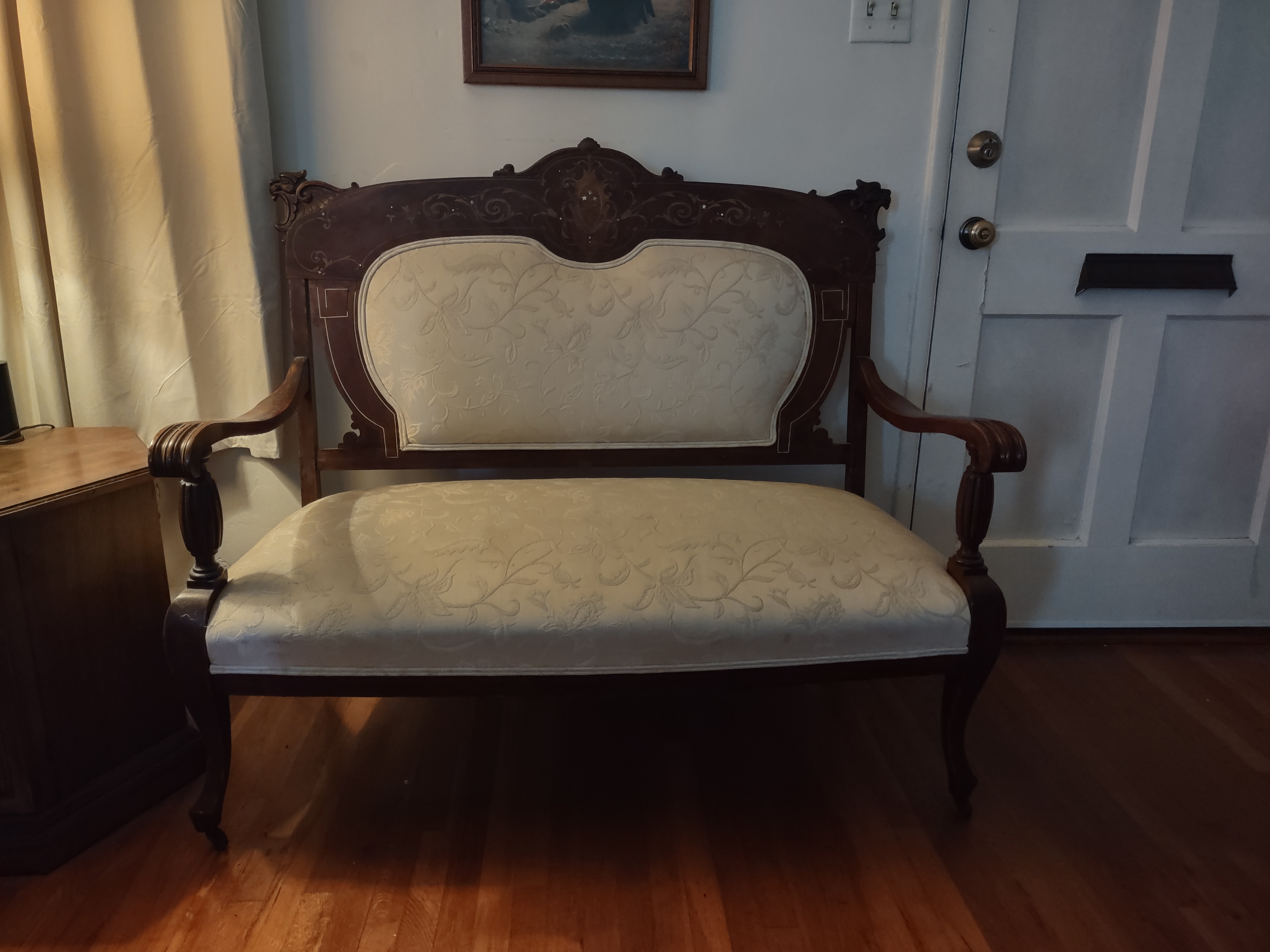 Victorian loveseat