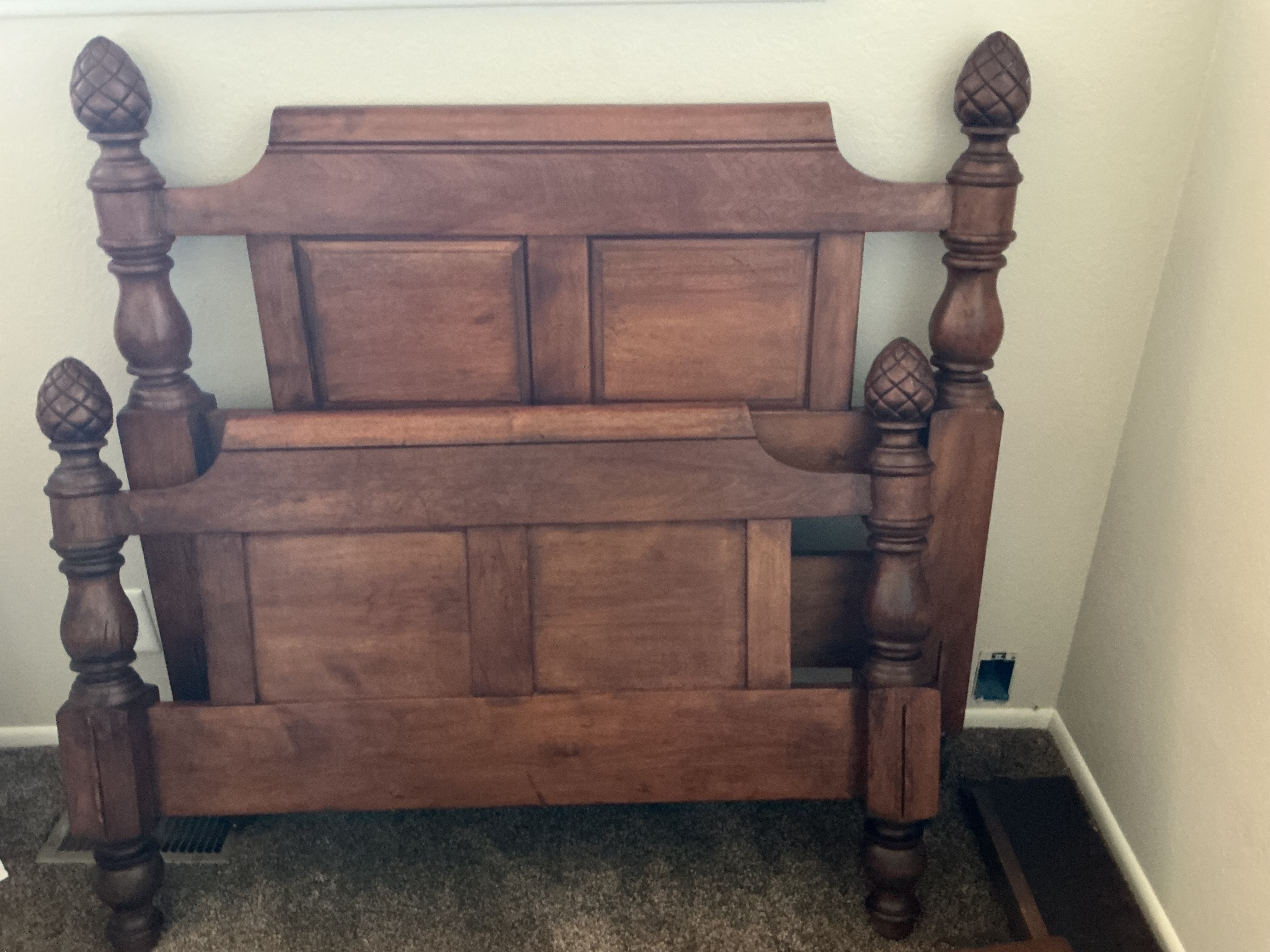 Vintage head/footboard