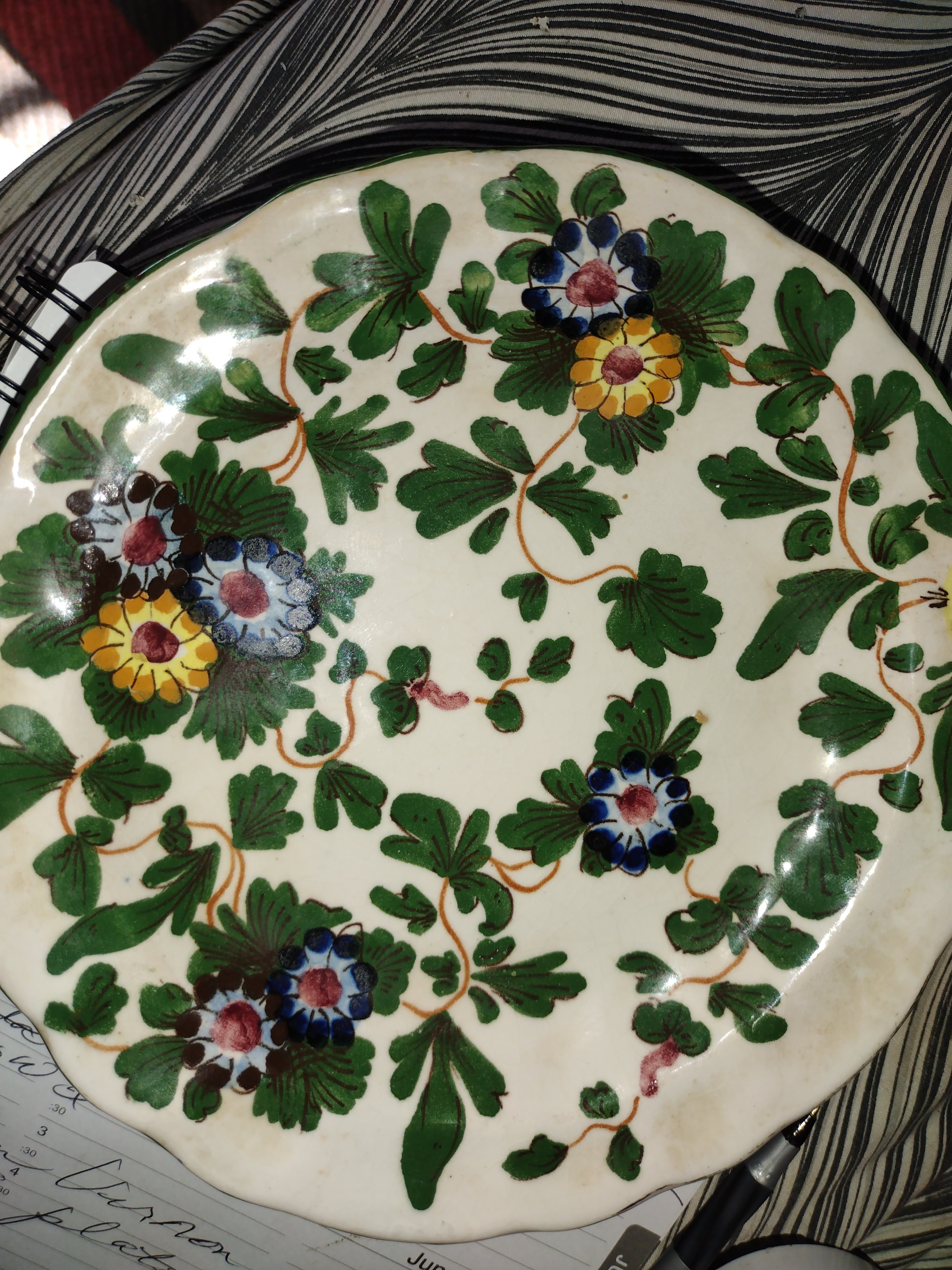 Vintage plate