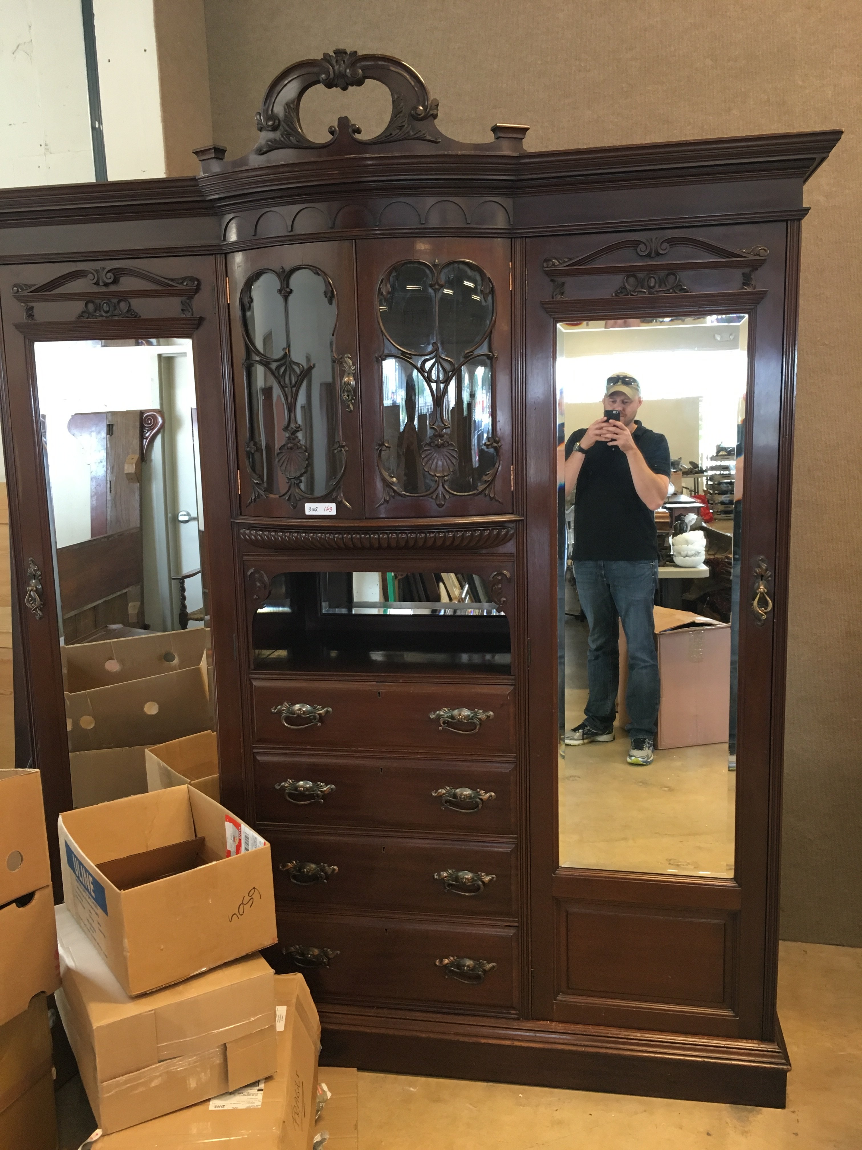 Wardrobe found at Auction