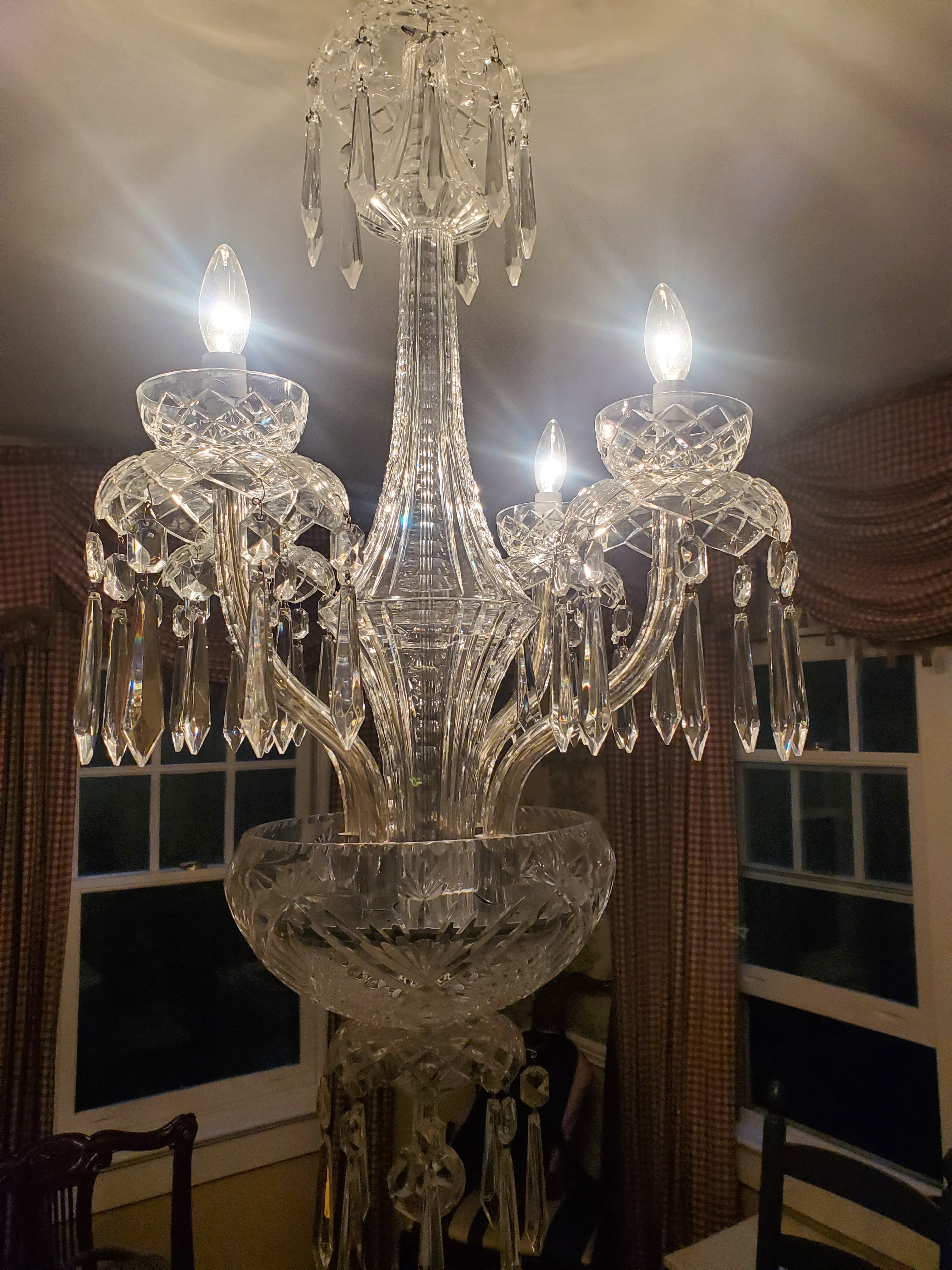 Waterford Powerscourt Crystal Chandelier