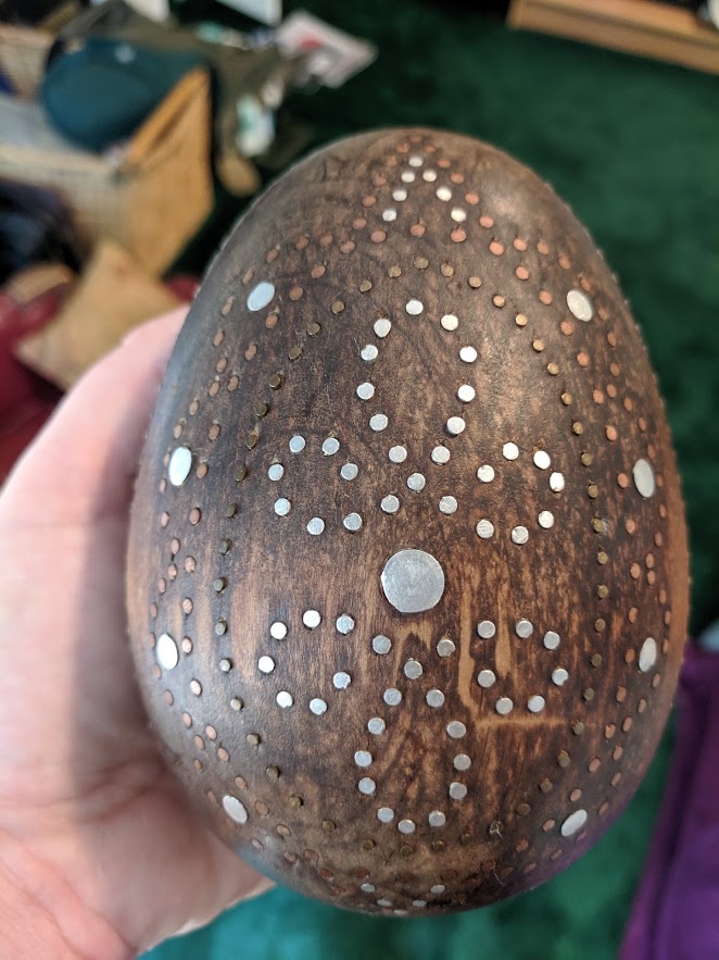 Wood Egg Back