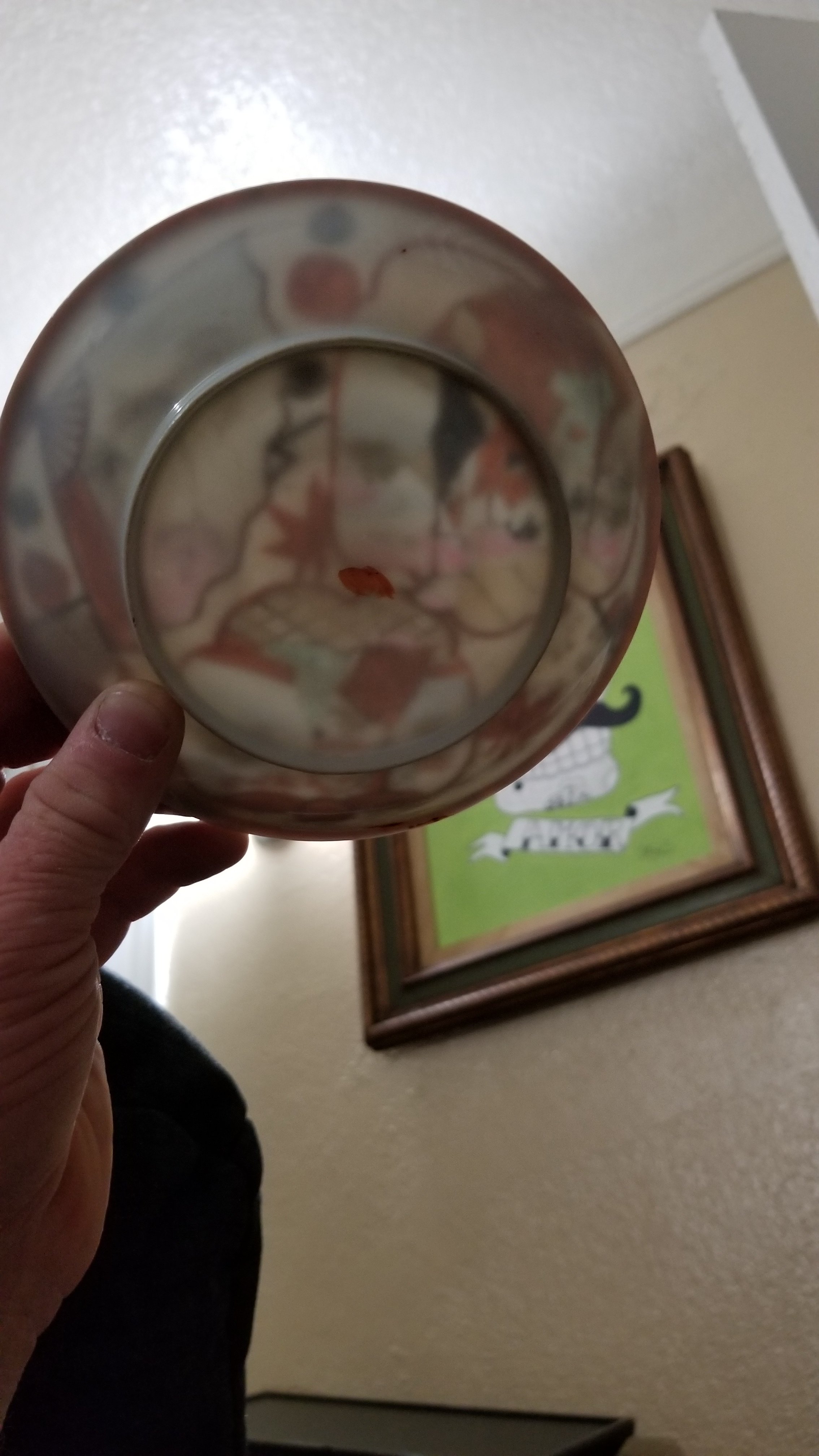 You can see through them.