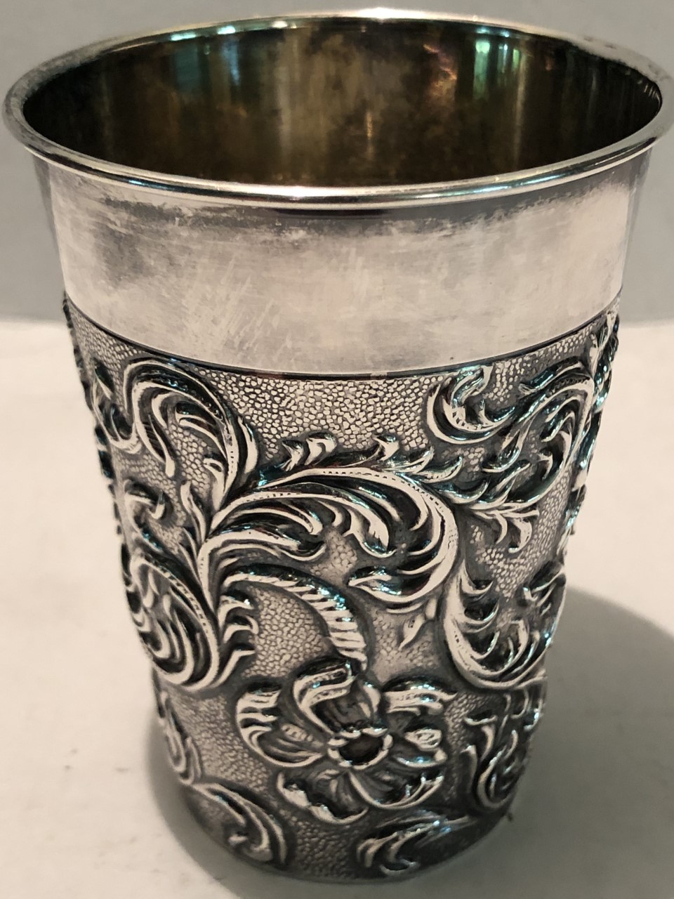 Silver cup Antiques Board
