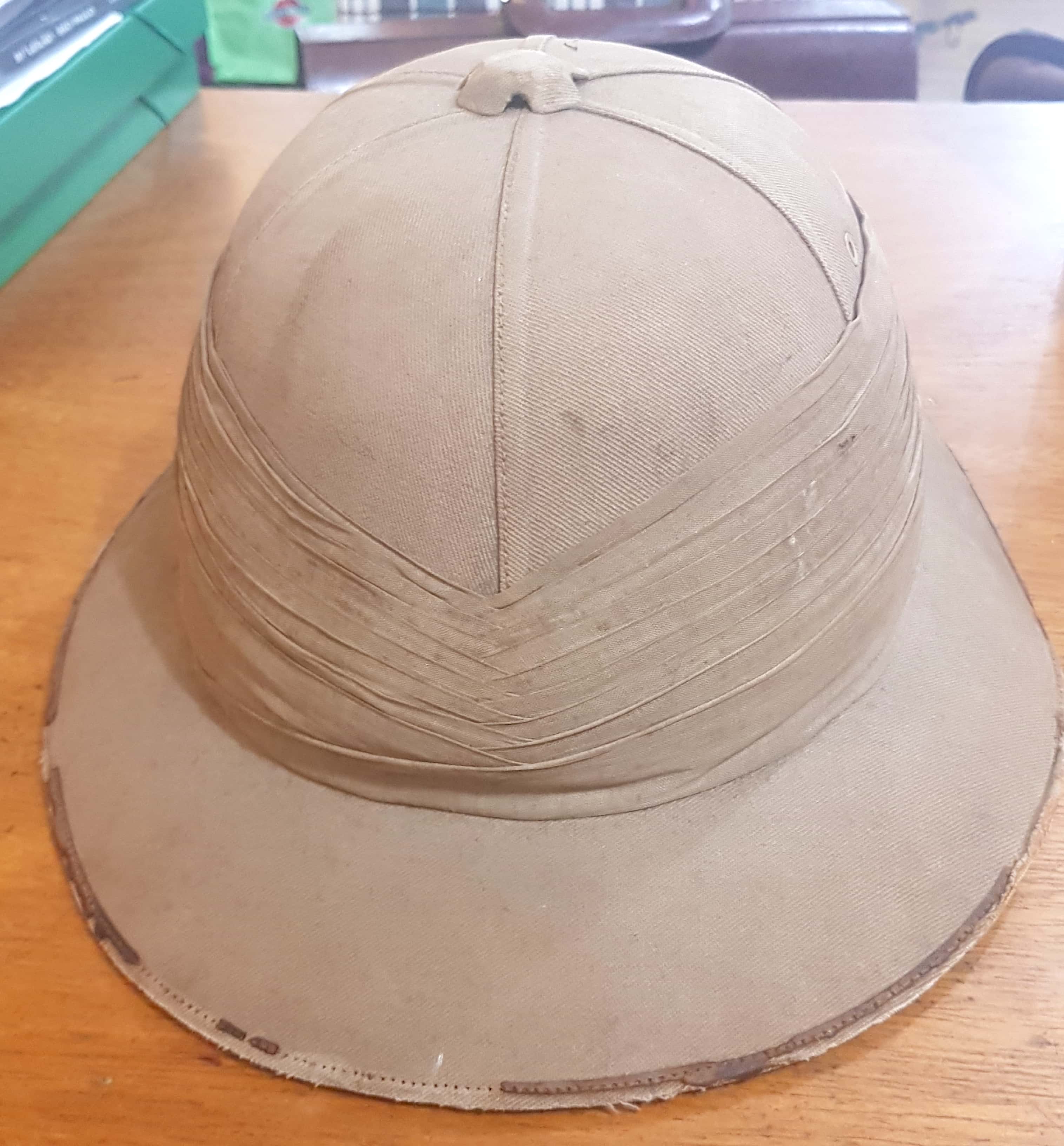 British pith helmet - Info needed. | Antiques Board