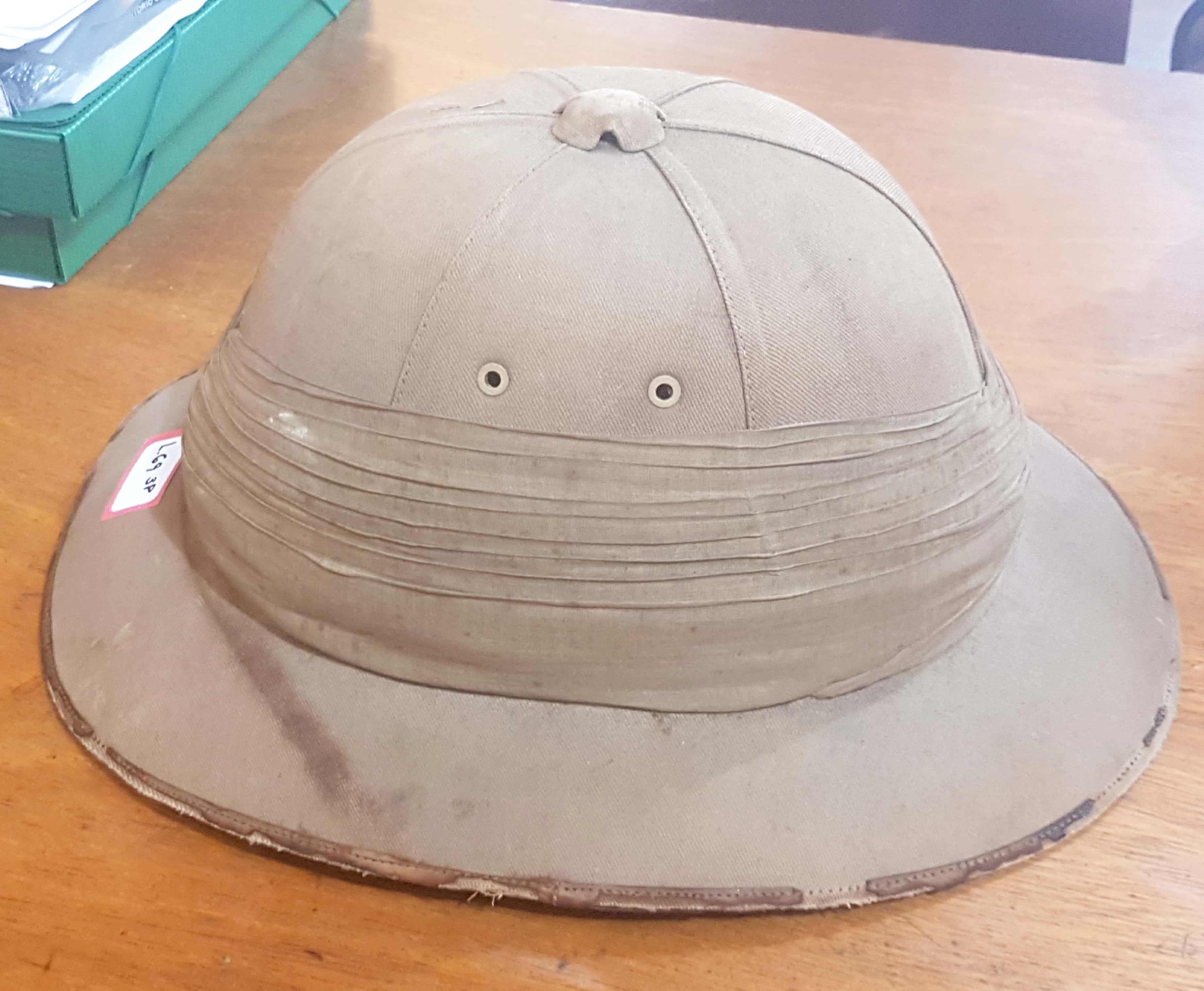 British pith helmet Info needed. Antiques Board
